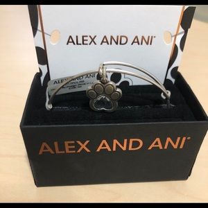 Alex and Ani Paw Print Bracelet